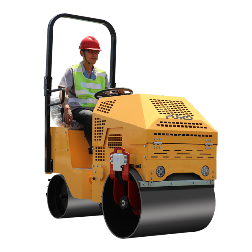 Mini double drum hydraulic vibratory tandem road roller